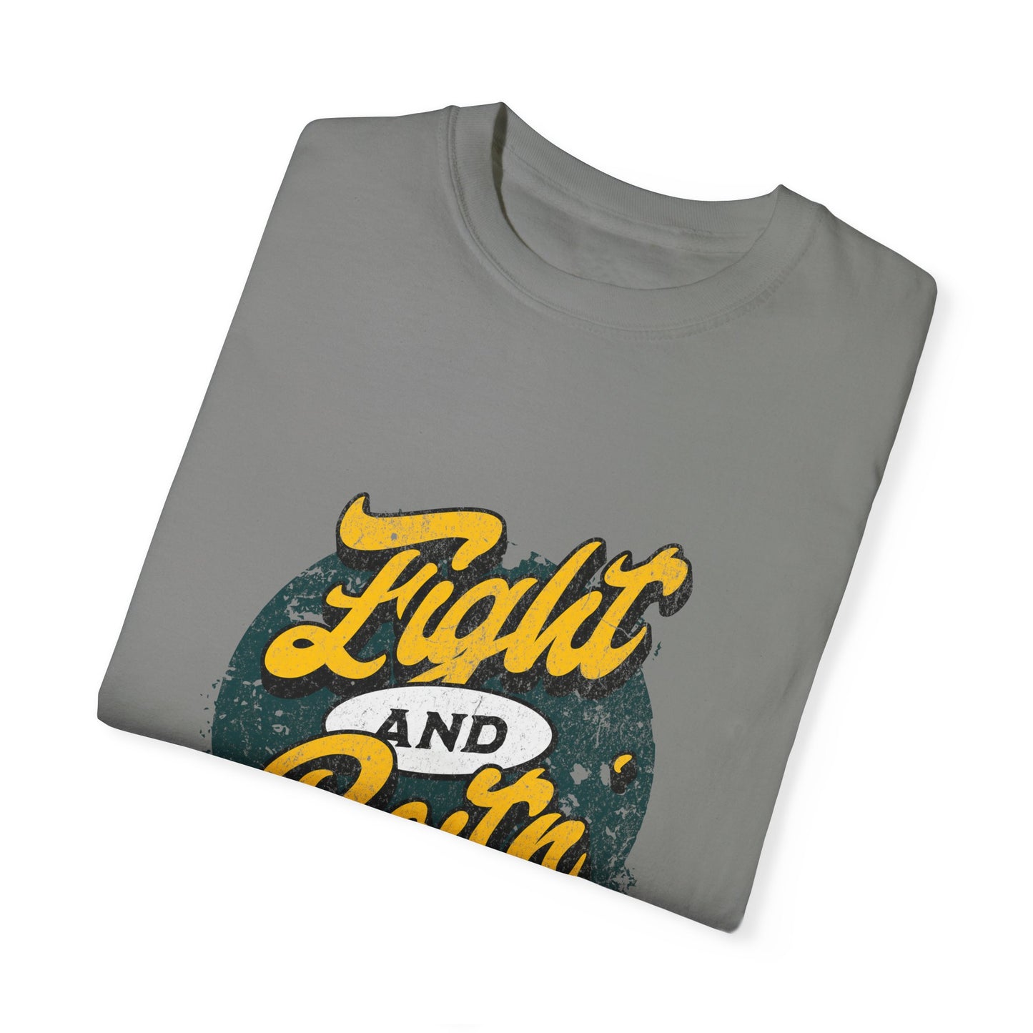 Unisex Garment-Dyed T-Shirt - 'Eight and Baitn' Graphic Tee