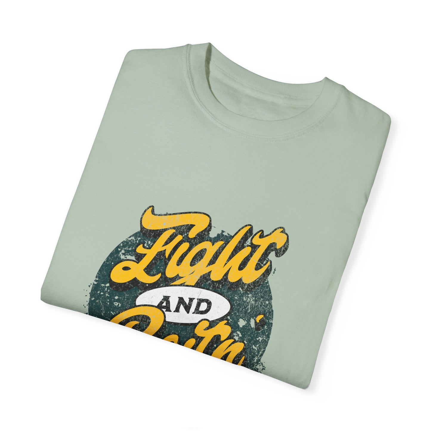 Unisex Garment-Dyed T-Shirt - 'Eight and Baitn' Graphic Tee