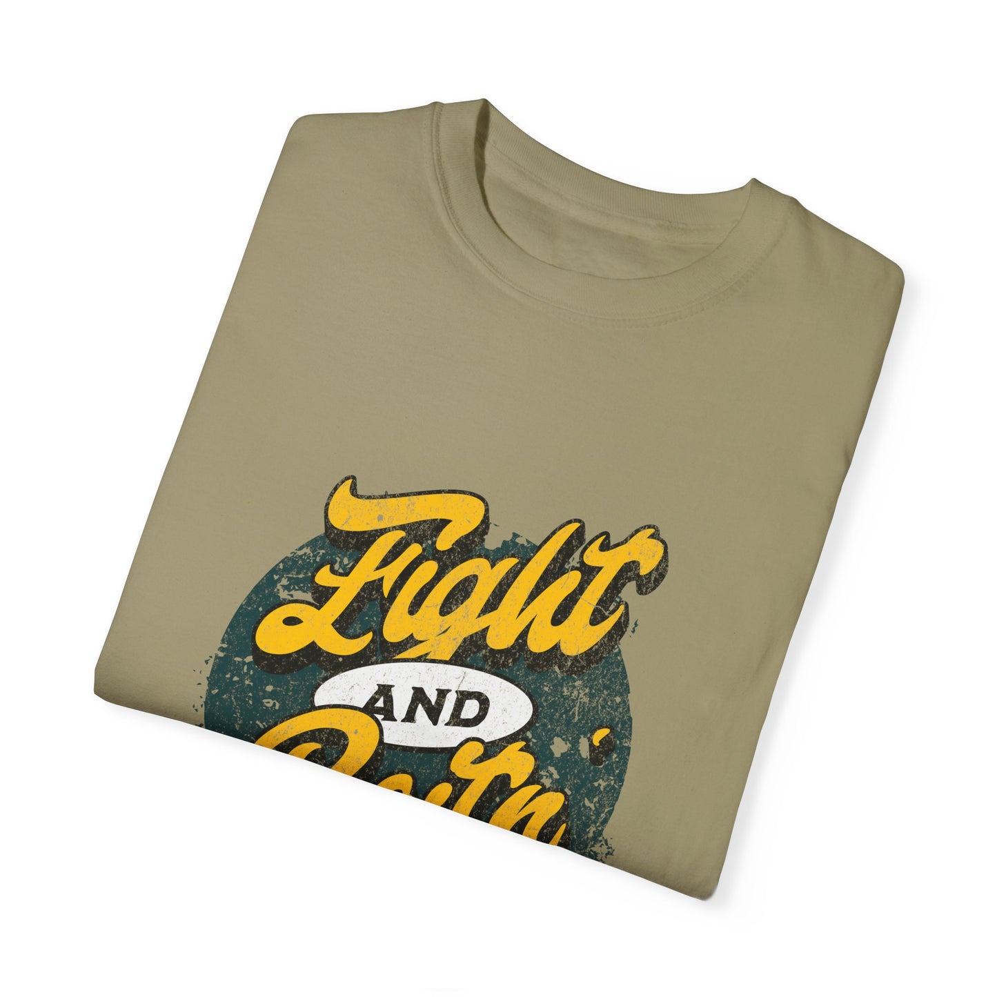 Unisex Garment-Dyed T-Shirt - 'Eight and Baitn' Graphic Tee