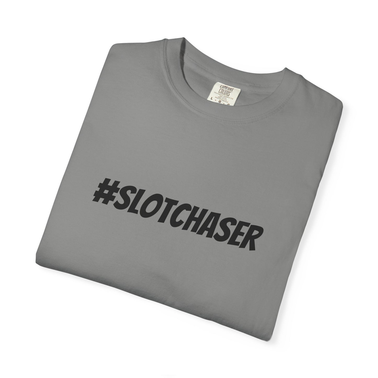 Reel Men Love Specks – #SlotChasers Tee (Granite Comfort Colors)