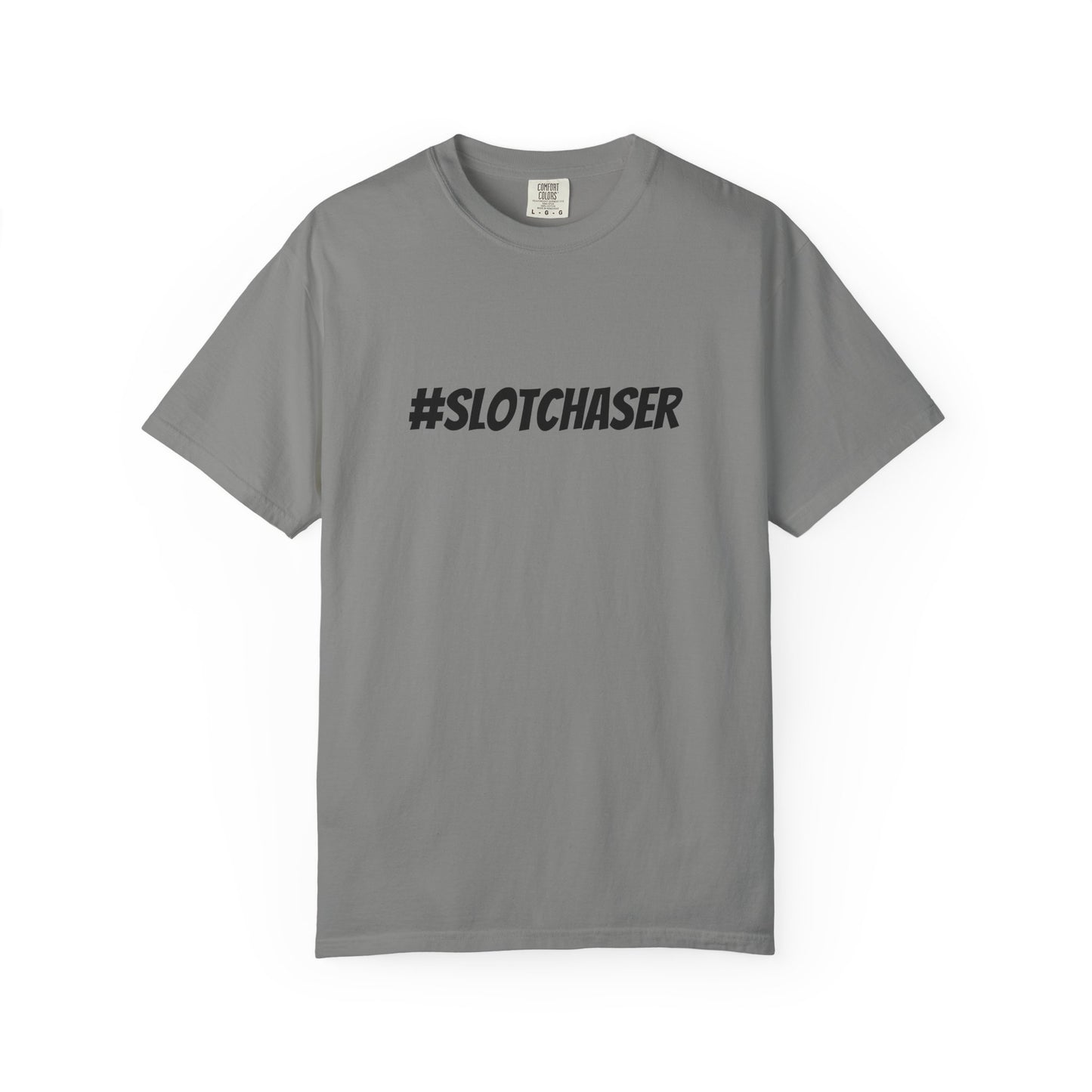Reel Men Love Specks – #SlotChasers Tee (Granite Comfort Colors)